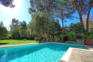 Garden, Outdoor, Pool, Summer