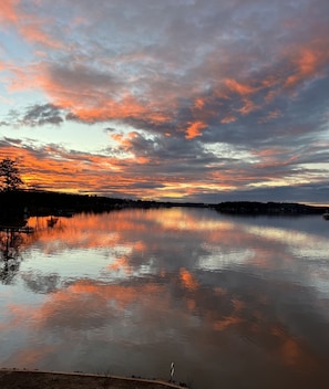 January 6pm Sunset View off Back Porches!