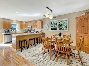 Fully stocked Eat in Kitchen/Dining Room - main level