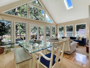 Welcome to the Lake! My favorite room is the sunroom. Amazing views - Main level