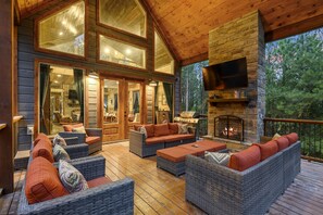 Back deck area
