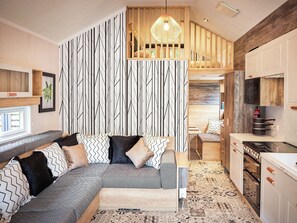 Living area | Forest Escape - Stratheck Holiday Cottages, Near Dunoon