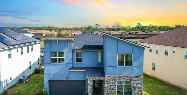 Take in the breathtaking panoramic view of this stunning home.