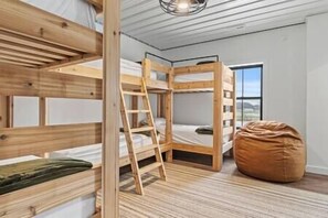 Custom six person bunk beds anyone?