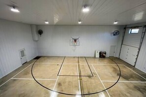 Basketball, Pickleball, dodgeball, baseball, and cornhole! 