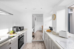 well appointed kitchen
