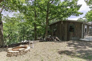 fire pit area