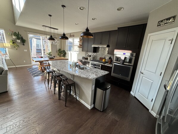 Luxury kitchen island