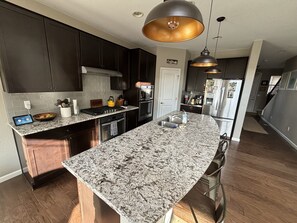 Luxury kitchen island