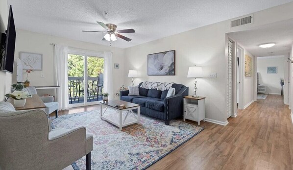 Queen Size Sofa Sleeper in Living Room