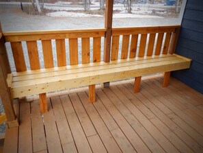 Front deck bench