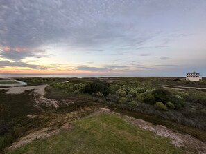 Wide open bay side views from the 2 back porches