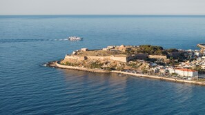 Views to Rethymno Fortezza.