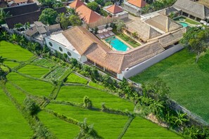 View of the 2 Villas from above