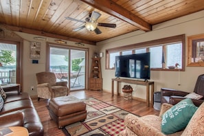 Living Room with Lake View