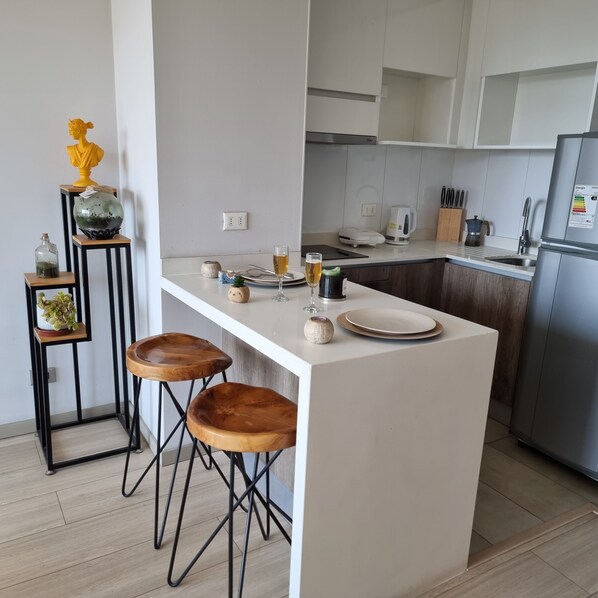 Fully equipped kitchen! with everything you need.