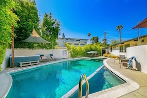 Pool with Baja bench (shallow area).