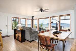 Open concept living space