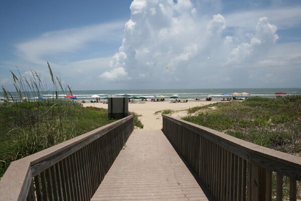 Beach Walkway 25 yards from Condo Patio