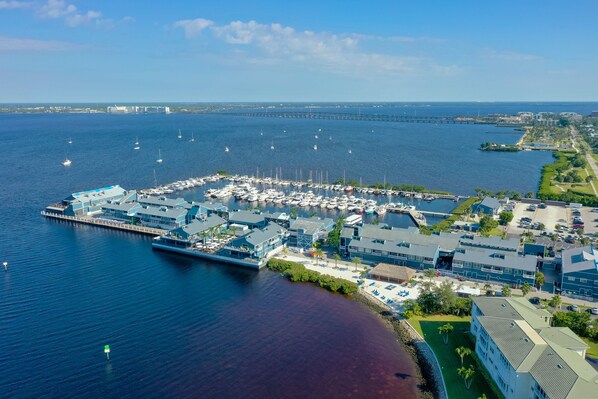 If you love being surrounded by water, this is the condo for you?