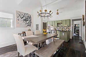 Dining room & Full Kitchen