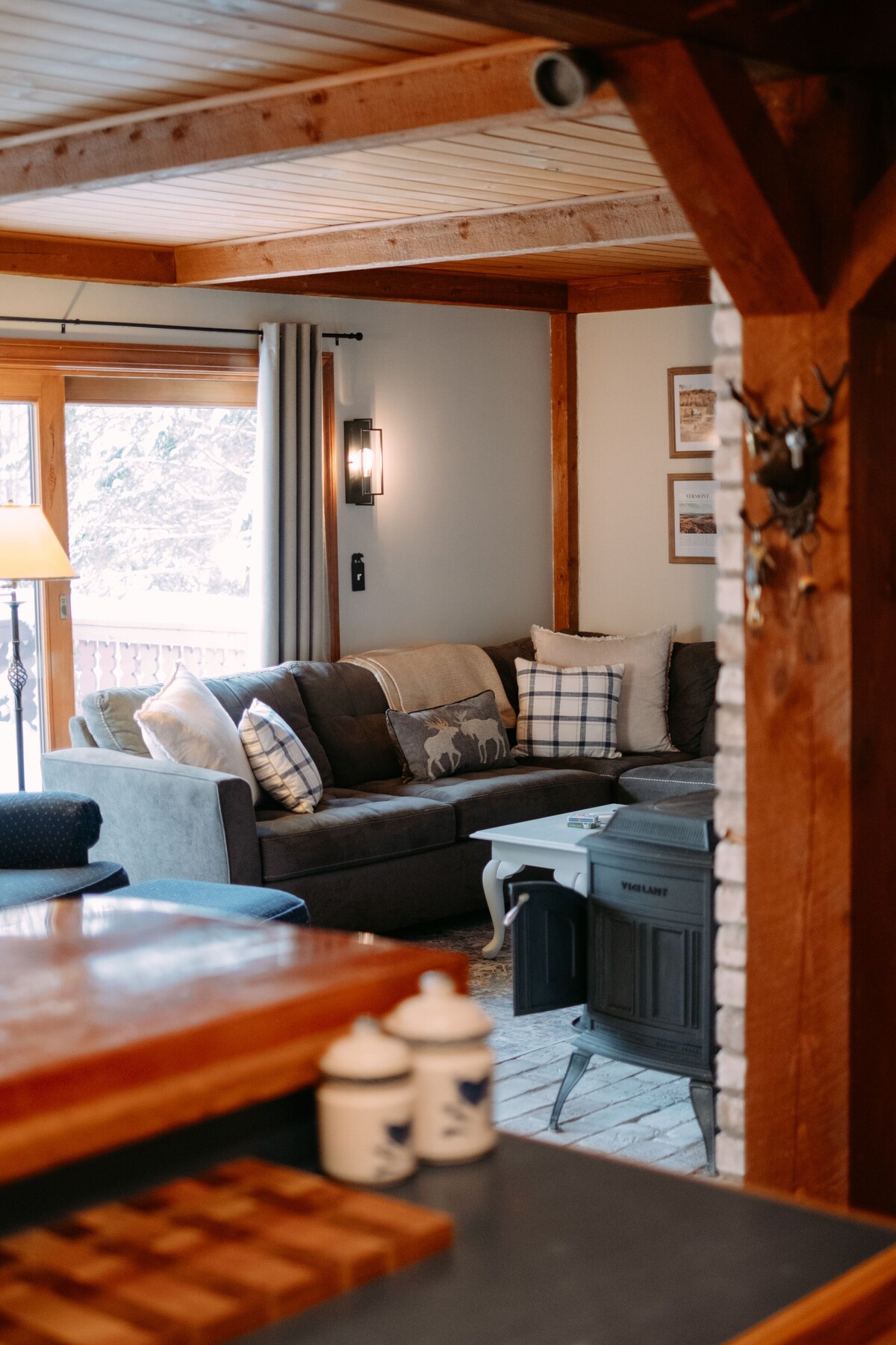 Charming ski chalet nestled in Vermont’s Northeast Kingdom