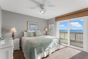 Master Bedroom with balcony gulf view