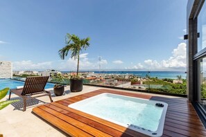 Soak all your stress away in the rooftop jacuzzi (The jacuzzi heater is temporarily out of service.)