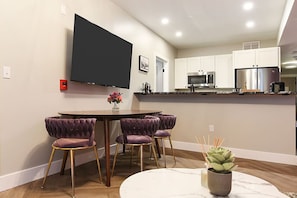 Open kitchen layout offering convenience and space for your cooking needs.