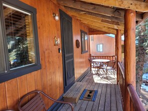 Grab a cup of coffee and sit on the front porch!