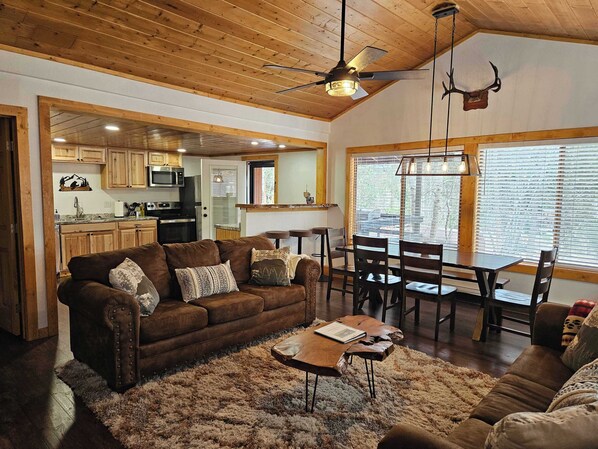 Cabin 3 is spacious and recently updated. 
