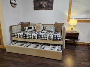 The perfect place for the kids to sleep close to mom and dad!