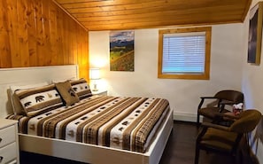 Both bedrooms have comfortable King-sized beds and attached bathrooms.