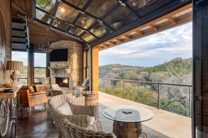 Breathtaking panoramic views throughout the home.