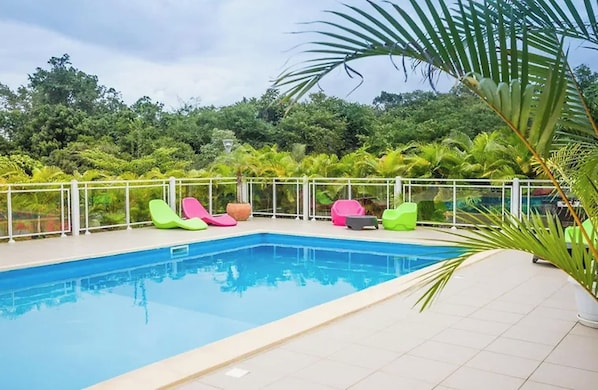 Swimming pool view