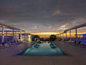 Takterrasspool