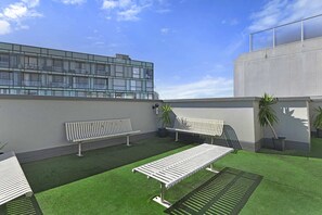 Seating area on the roof top