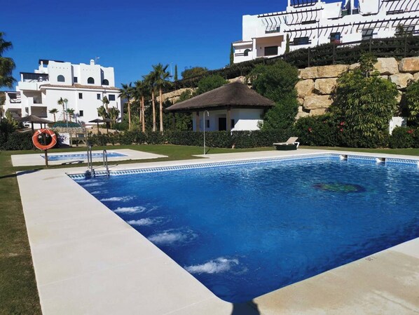 Swimming pool view