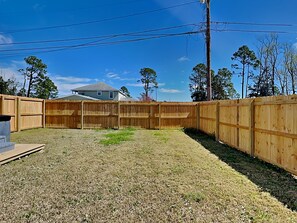 Fenced in Yard