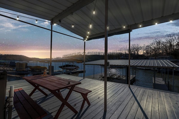 Bask in the tranquil beauty of the lake where every evening is an invitation to relax