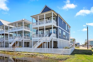 2 decks to sit, relax, and feel the ocean breeze!