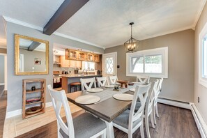 Dining Area | Full Kitchen | Main Floor