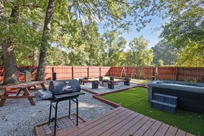 Fun backyard