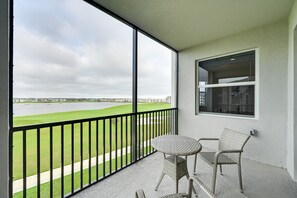 Balcony | Single-Story, 3rd-Floor Condo | Elevator