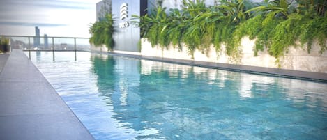 Piscina na cobertura