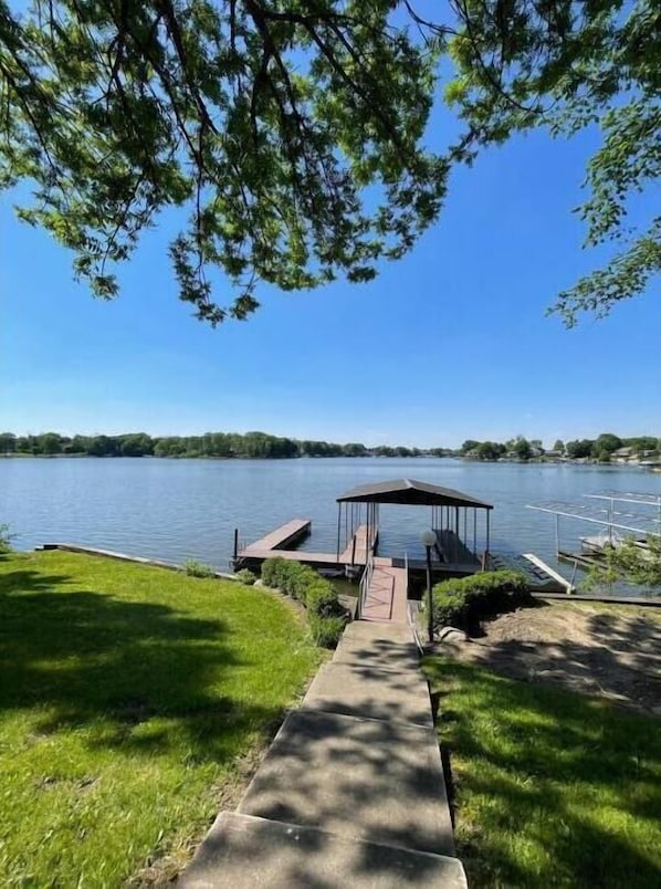 Backyard view