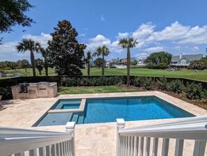 From Backporch, looking down the 12th Fairway