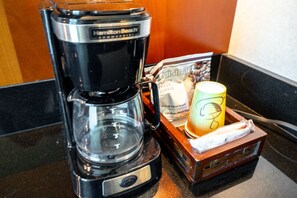 Coffee and/or coffee maker