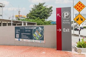 Entrada de la propiedad