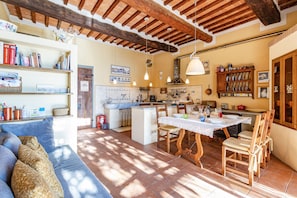 Living and dining room